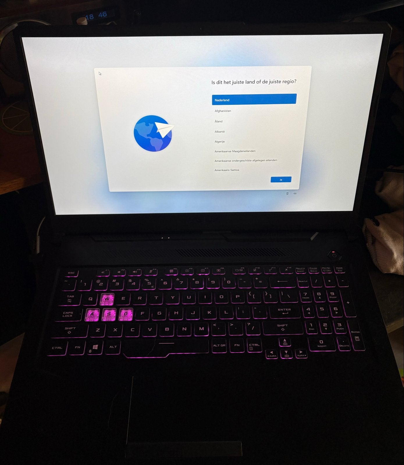ASUS TUF A17 FX706I Gaming Laptop, 2 tot 3 Ghz, Qwerty, Ophalen of Verzenden, Zo goed als nieuw