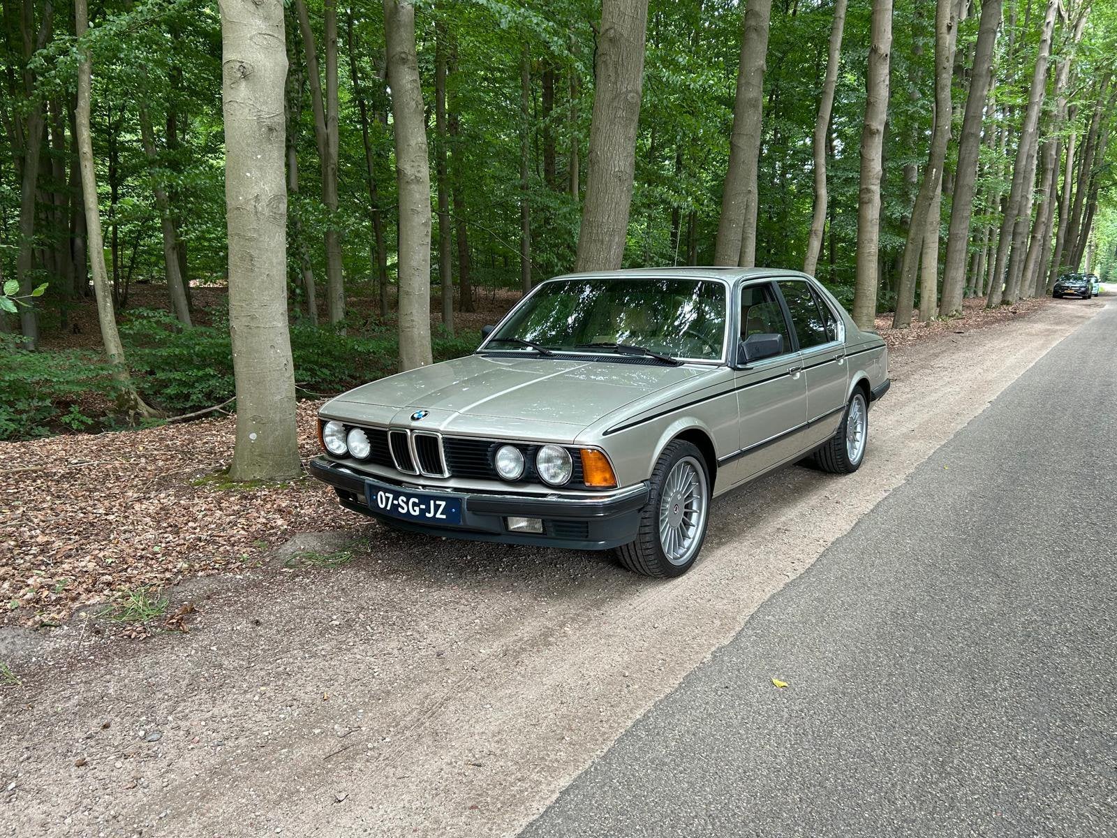 BMW E23 7-Serie 728i AUT 1985, Automaat, Beige, Overige kleuren, 179 pk