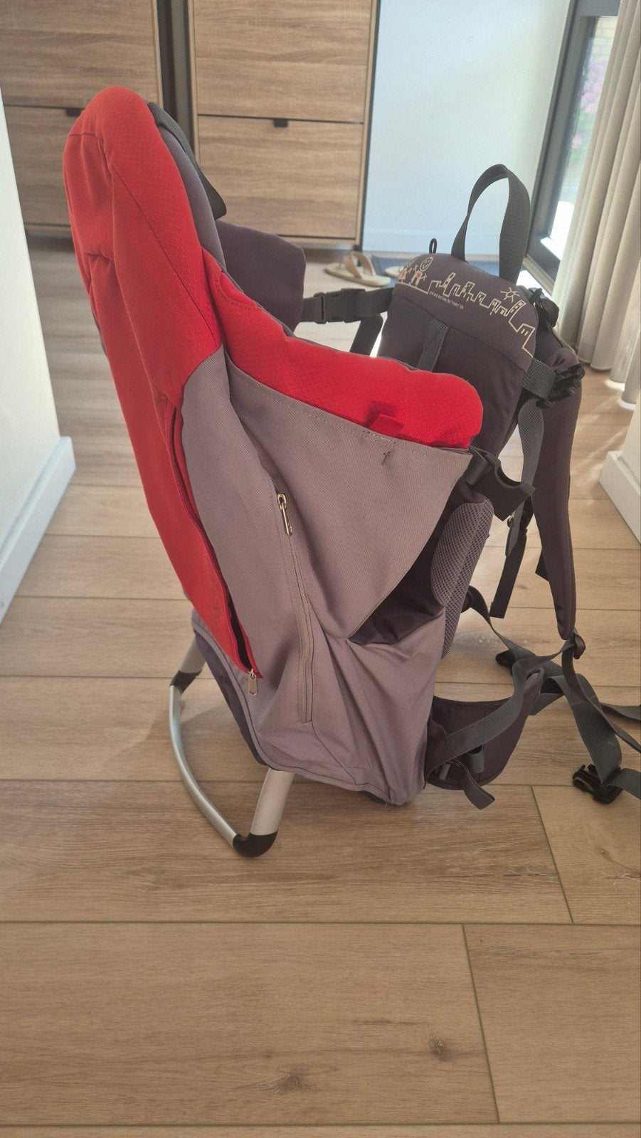 Comfortabele Kinderdrager Rugzak - Ideaal voor Wandelen, Gebruikt, Overige typen, Rug, Ophalen