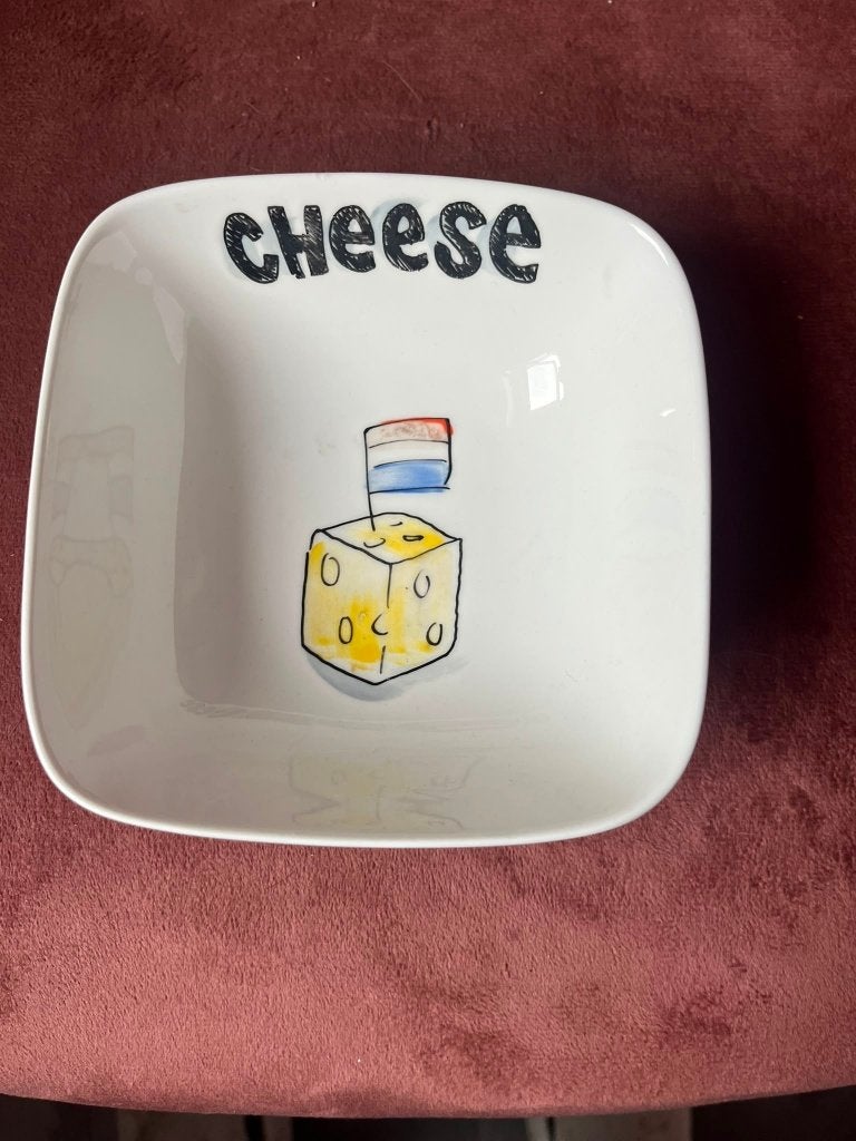 Blond Amsterdam Le Handwerk bakje cheese, Nieuw, Ophalen of Verzenden, Schaal of Schalen, Aardewerk