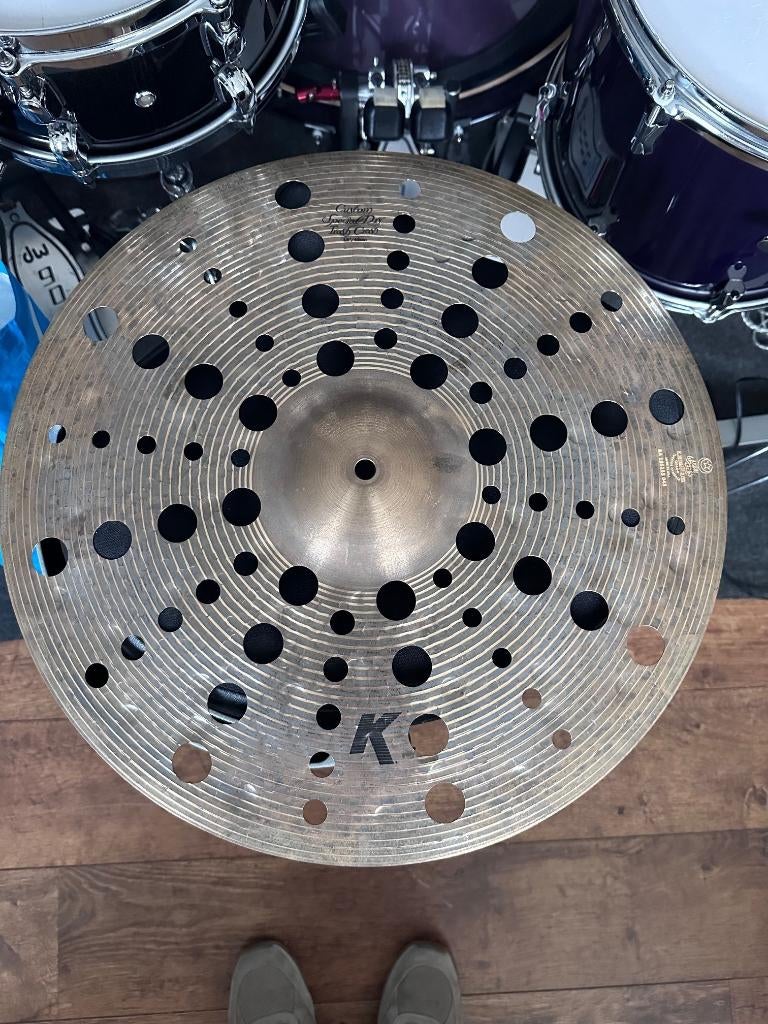 Zildjian K-Custom 19" Special Dry Trash Crash, Ophalen of Verzenden, Zo goed als nieuw, Overige merken