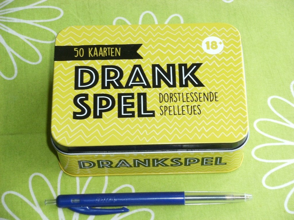 Drank spel - Dorstlessende spelletjes, Vijf spelers of meer, Ophalen of Verzenden, Gebruikt