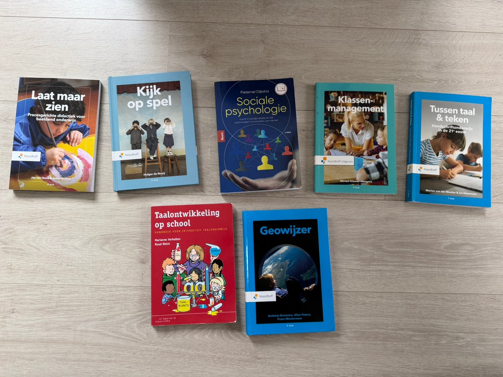 Diverse boeken PABO Zorg HBO Hanze, Ophalen of Verzenden, Gamma, Zo goed als nieuw, HBO