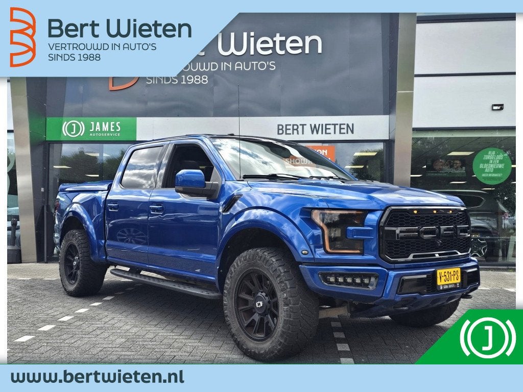 Ford USA F-150 3.5 V6 Raptor | Trekhaak | Schuifdak | Custom, Auto's, Automaat, Gebruikt, Blauw, F-150