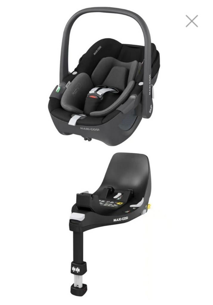 Maxi Cosi Pebble 360 + FamilyFix 360, Ophalen, Zo goed als nieuw, Isofix, 0 t/m 13 kg