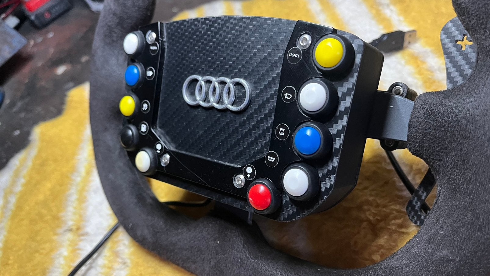 Audi dtm diy simracing stuur, Ophalen of Verzenden, Zo goed als nieuw