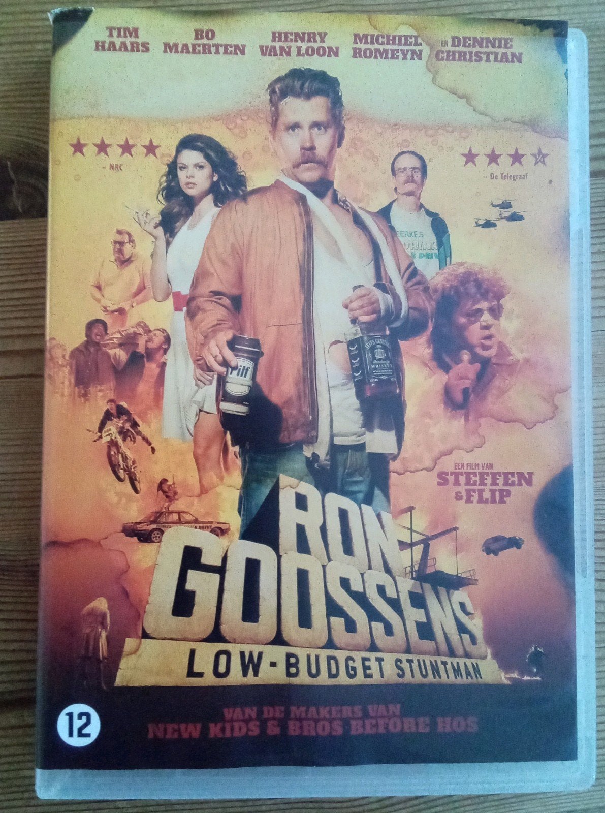 Ron Goossens, Low Budget Stuntman, Cd's en Dvd's, Engels, Ophalen of Verzenden, Zo goed als nieuw, Komedie