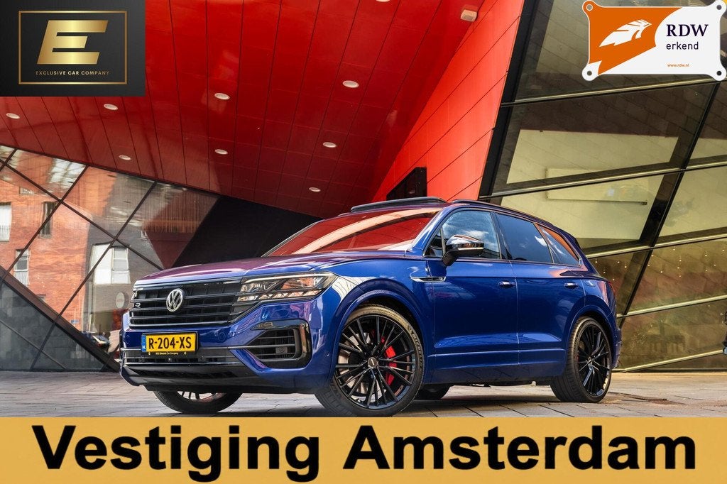 Volkswagen Touareg 3.0 TSi 4MOTION R | Panoramadak | Stoelma, Auto's, Volkswagen, Automaat, Adaptive Cruise Control, Gebruikt