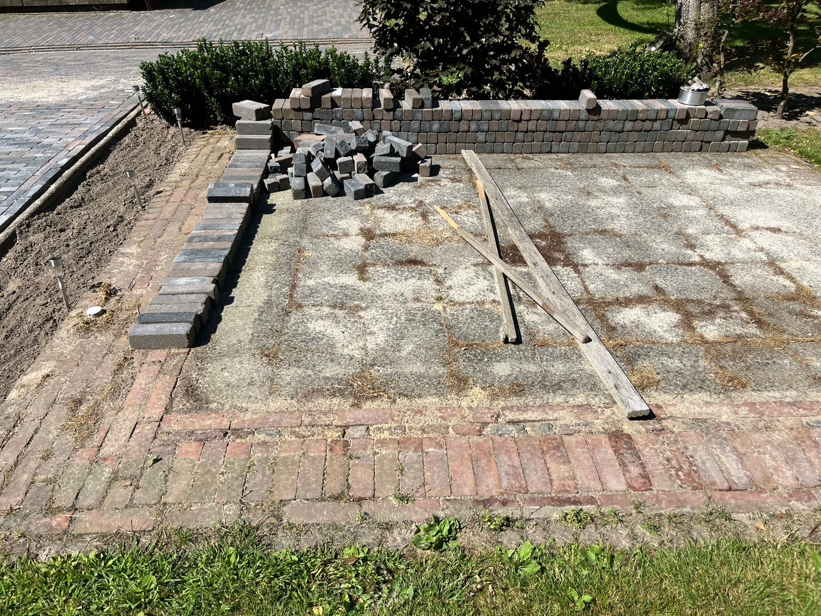 Restpartij stenen: gebakken, beton en klinkers, Ophalen, Gebruikt, Overige materialen, Overige typen