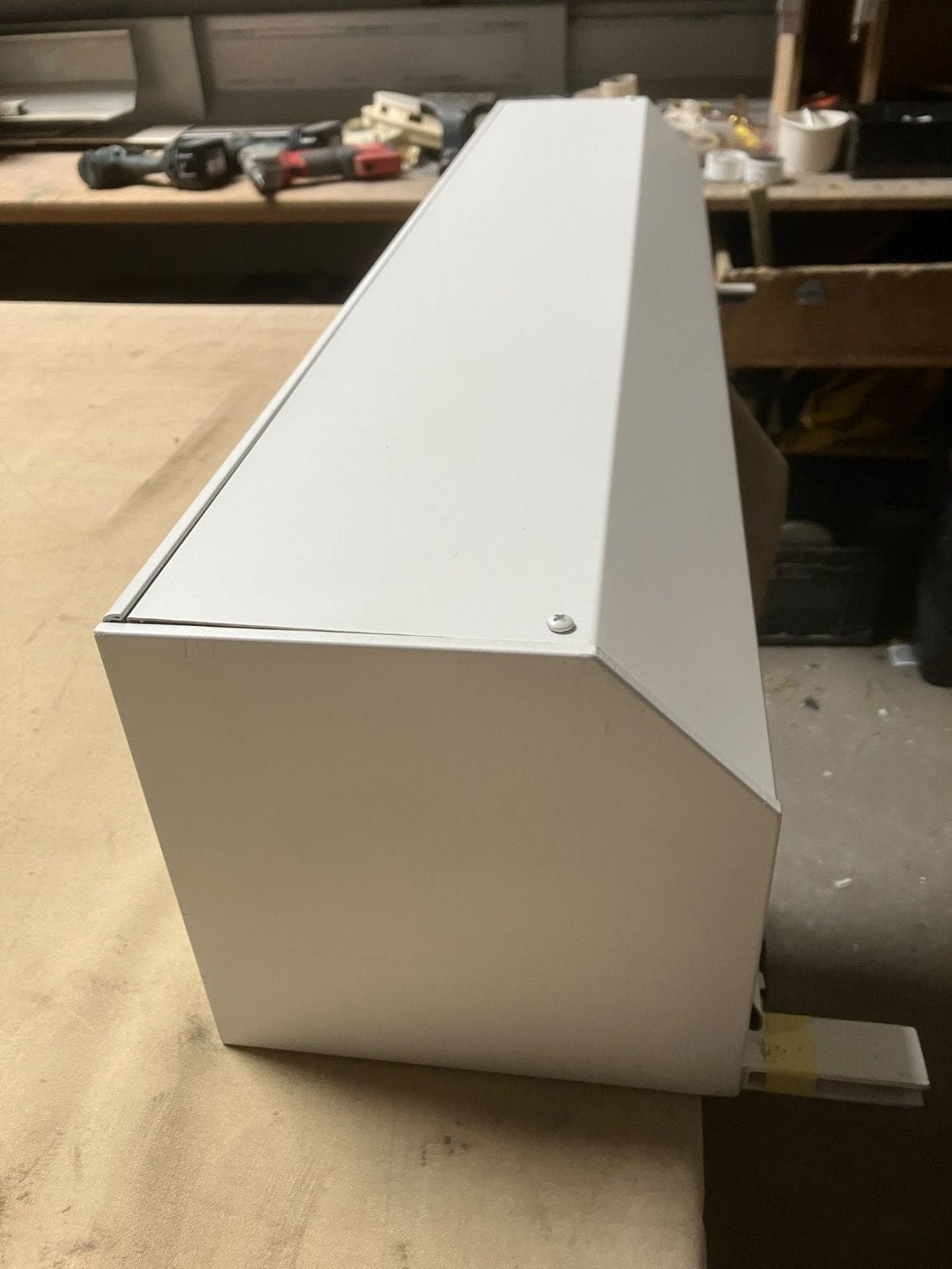 rolluik elektrisch/*afstandb 95cm breed x 245cm hoog, Ophalen, 200 cm of meer, Minder dan 100 cm, Wit