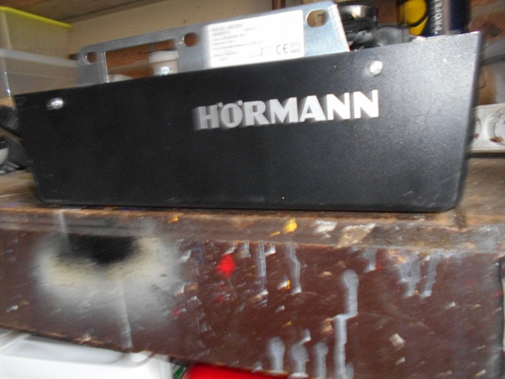 garagedeur met aandrijving merk  hormann, Ophalen, Gebruikt, 120 cm of meer, Garagedeur