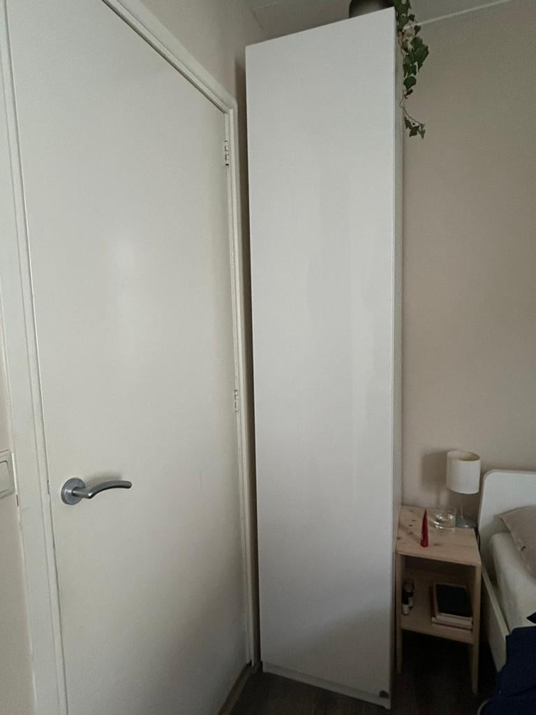 IKEA pax kast 50x58x236 wit, Ophalen, Met deur(en), 200 cm of meer, 50 tot 100 cm