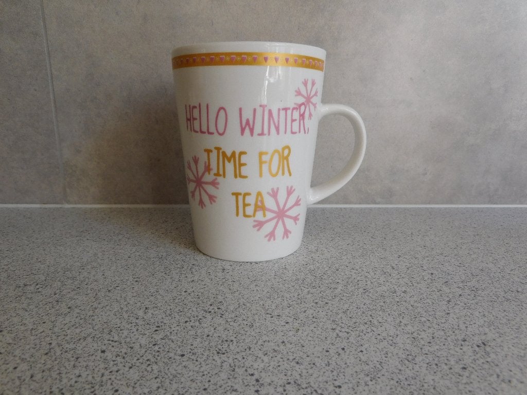 Mok 300 ml. Hello Winter Time for Tea Lily's Favourites, Huis en Inrichting, Keuken | Servies, Overige merken, Ophalen of Verzenden