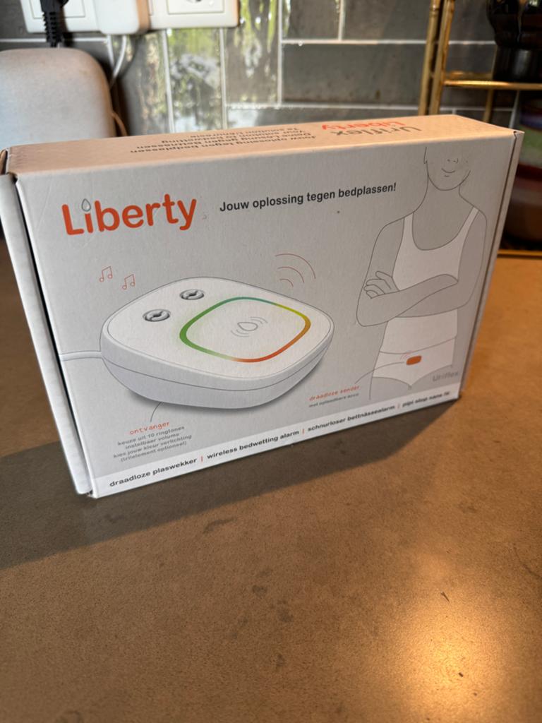 Uriflex Liberty draadloze plaswekker, Kinderen en Baby's, Kinderspulletjes, Ophalen of Verzenden, Zo goed als nieuw