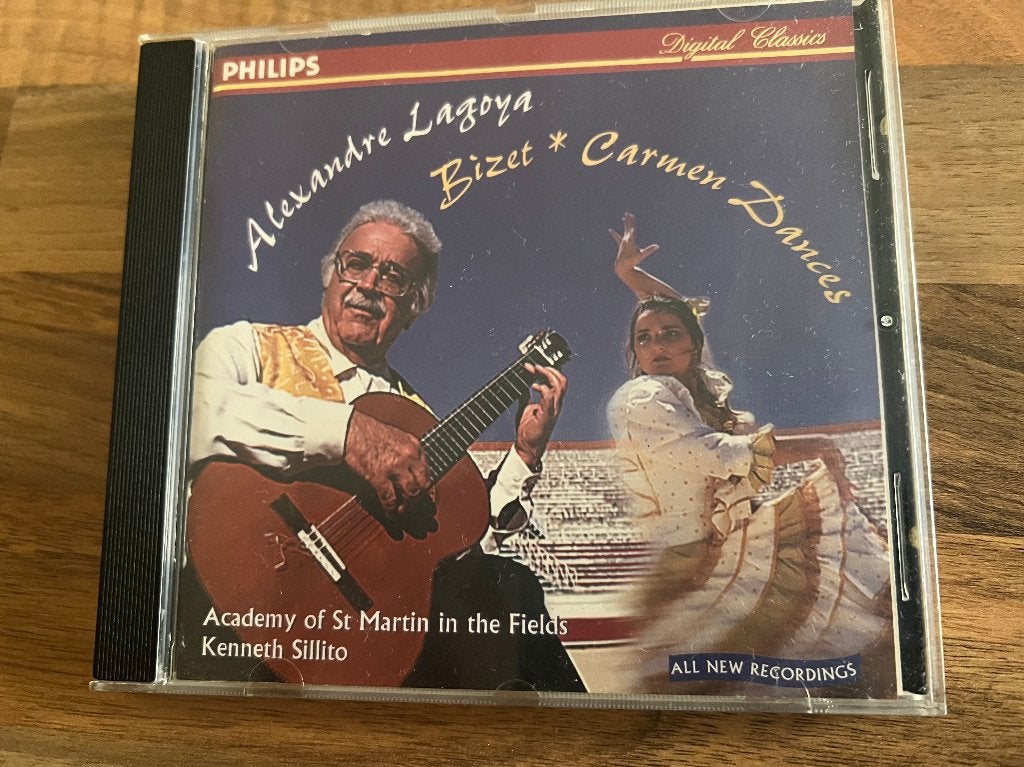 Alexandre LaGoya - Bizet Carmen suites & other guitar works, Inclusief boekje, Ophalen of Verzenden, Zo goed als nieuw, Romantiek