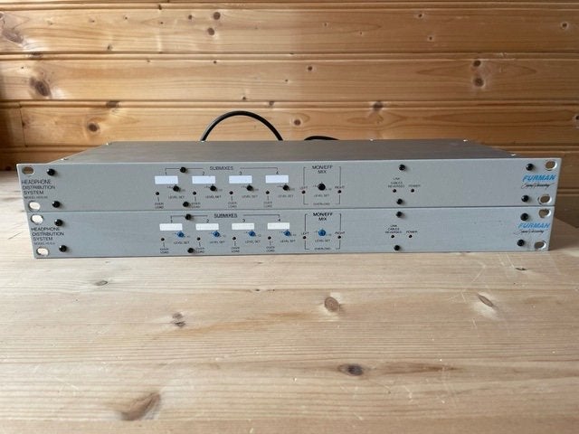 Furman analogue monitoring system, Ophalen, Gebruikt, Audio