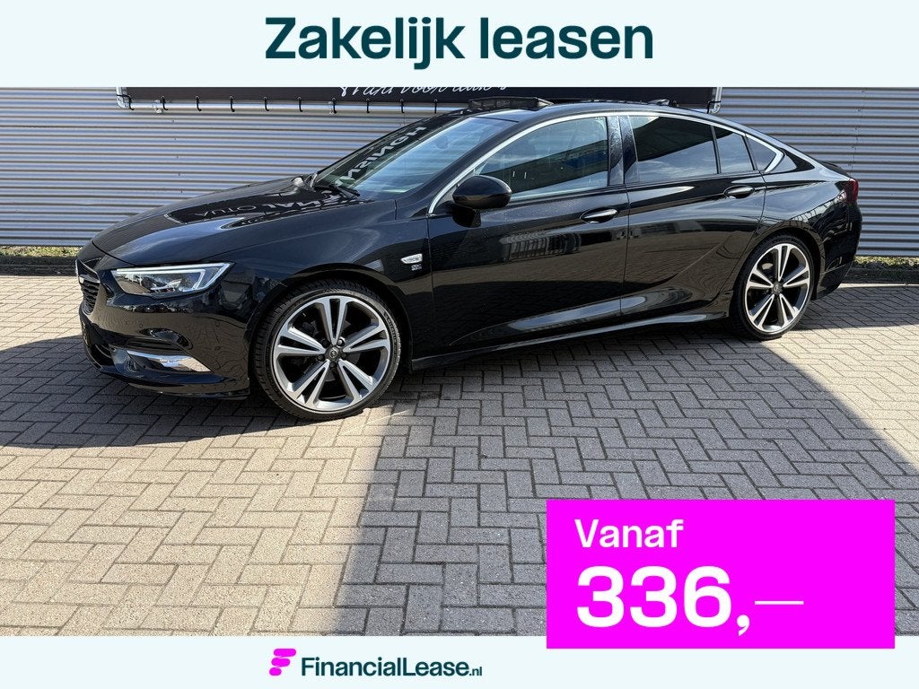 Opel Insignia Grand Sport 1.6 Turbo 200pk! Innovation Opc Li, 730 kg, Gebruikt, 4 cilinders, Parkeerassistent