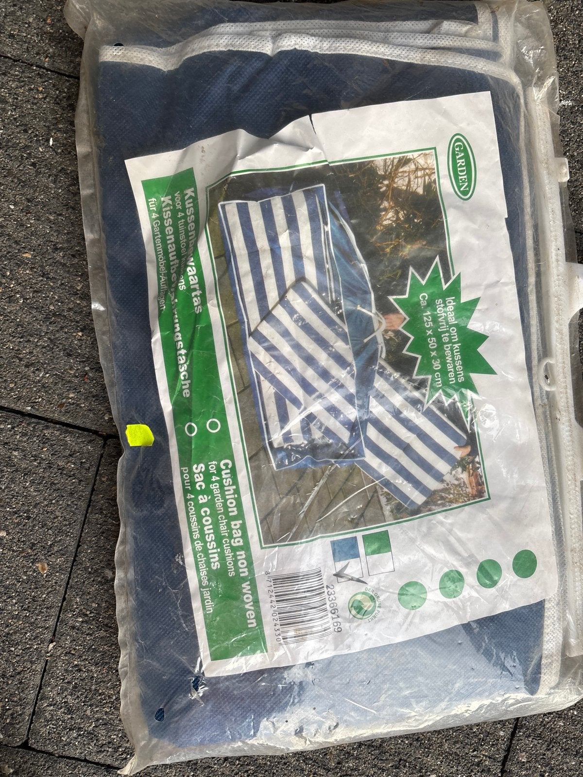Kussen opbergtas voor tuinkussens - Nieuw, Ophalen of Verzenden, Nieuw