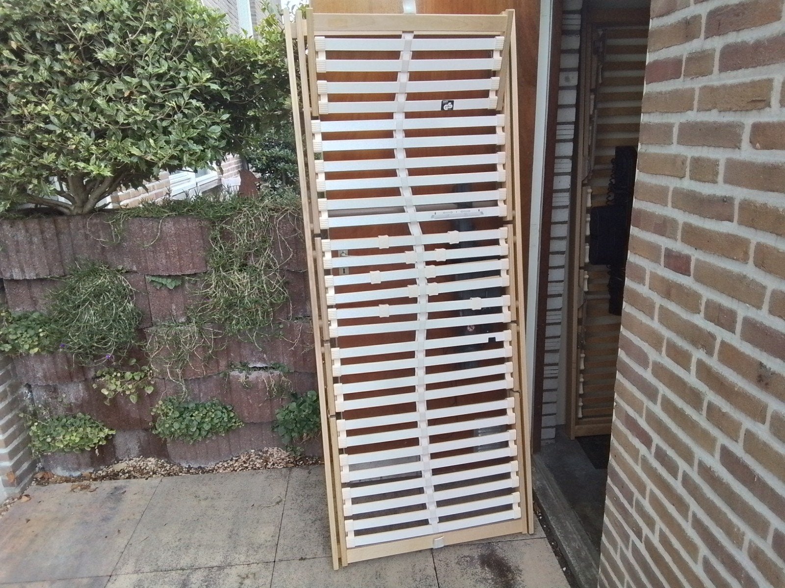 Elektrische lattenbodem, Ophalen, Eenpersoons, Zo goed als nieuw, 80 cm