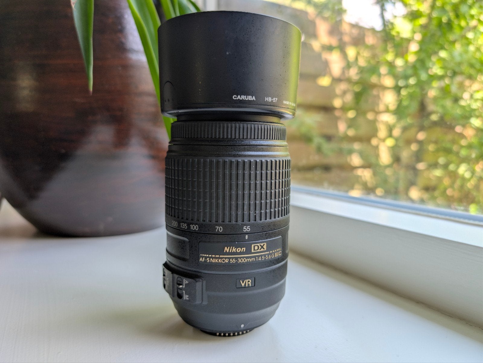 Nikon DX AF-S Nikkor 55-300mm f/4.5-5.6G ED VR Lens, Audio, Tv en Foto, Fotografie | Lenzen en Objectieven, Ophalen of Verzenden