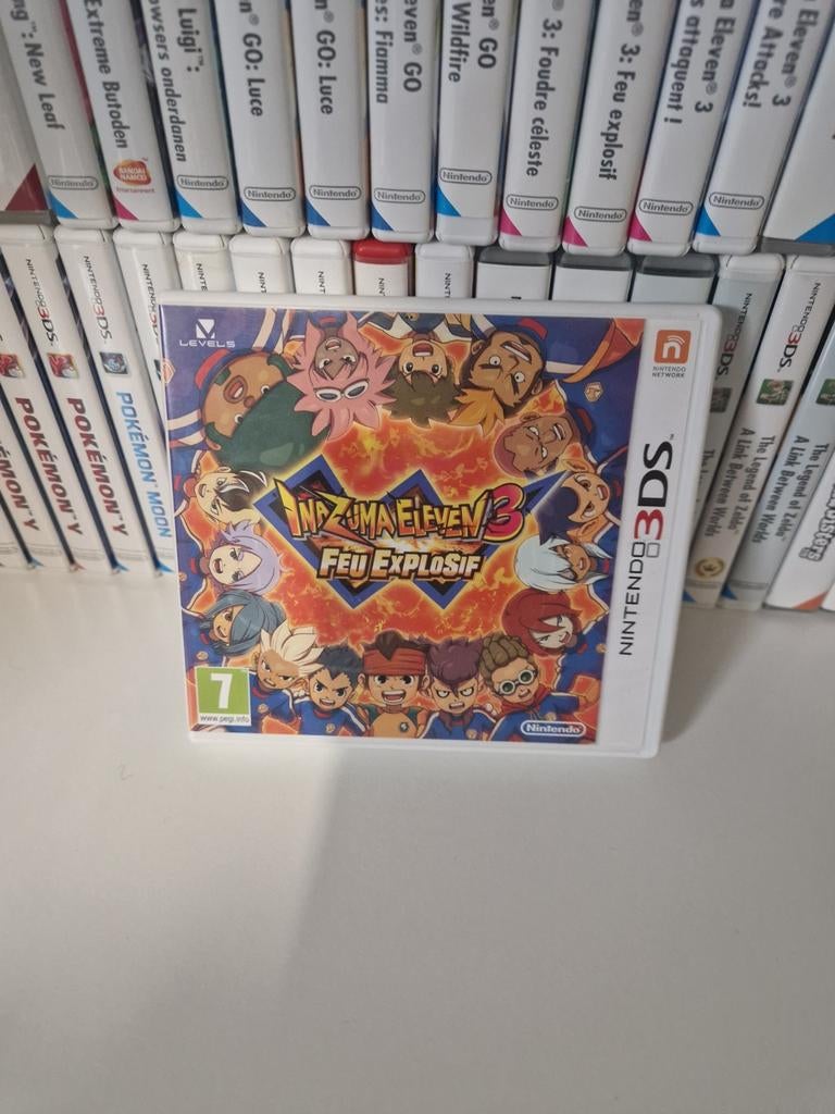 Inazuma Eleven 3: bomberblast Nintendo 3DS, Spelcomputers en Games, Games | Nintendo 2DS en 3DS, ., 1 speler, Ophalen of Verzenden