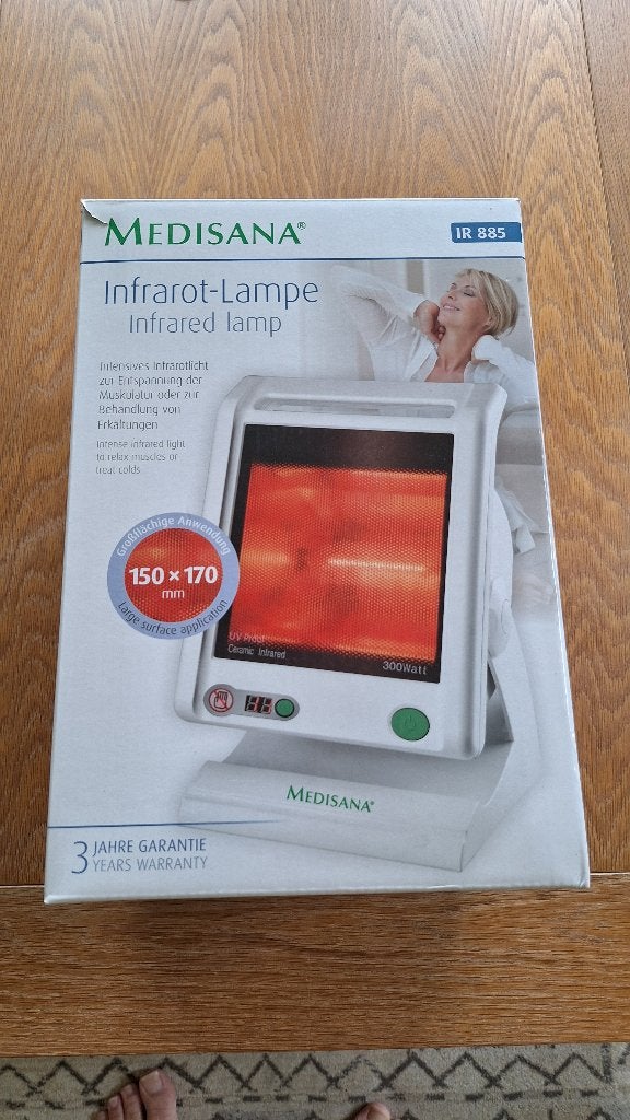 Medisana infrarood lamp ( NIEUW ), Witgoed en Apparatuur, Persoonlijke-verzorgingsapparatuur, Ophalen, Nieuw, Overige typen