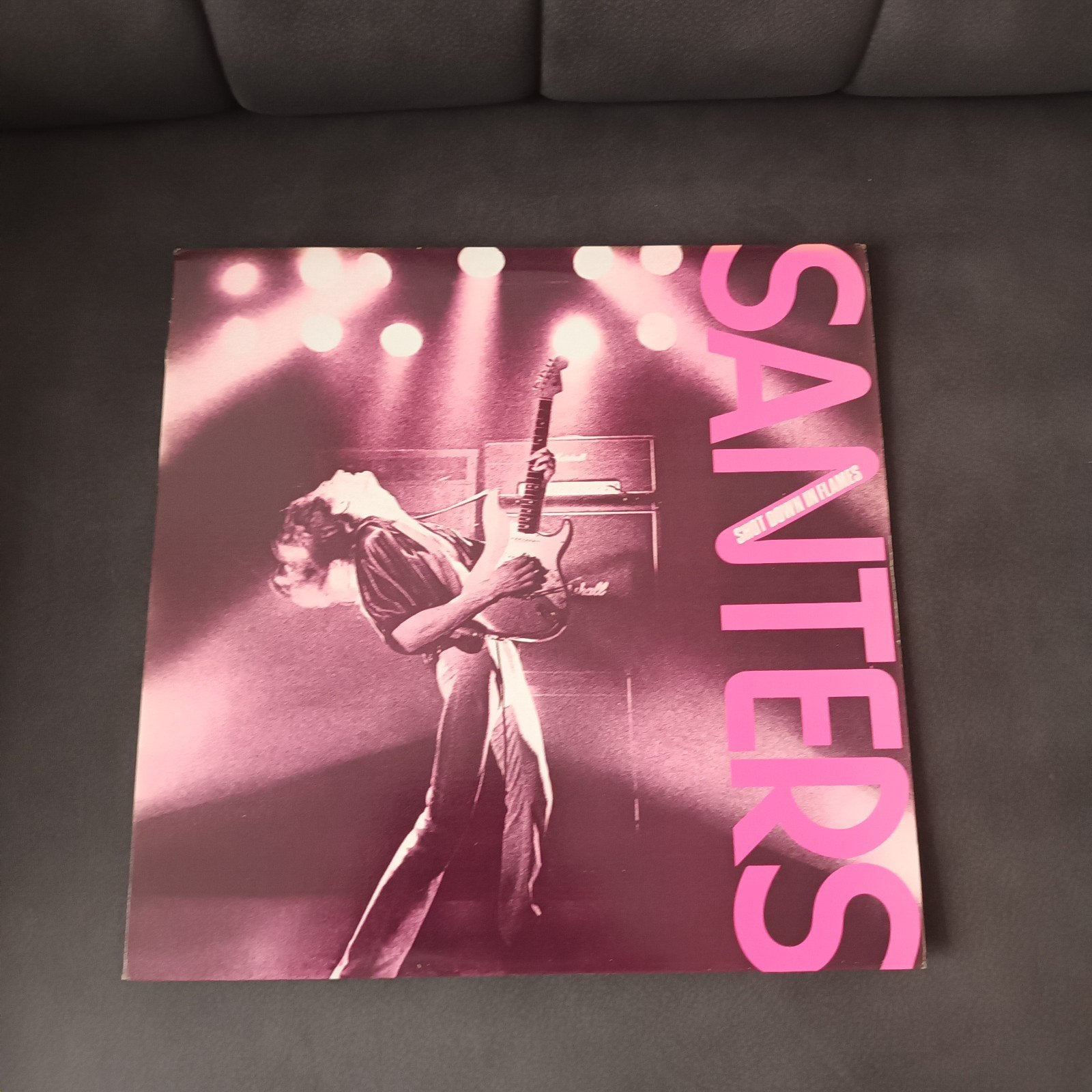 Santers - Shot down in flames, Cd's en Dvd's, Vinyl | Hardrock en Metal, Ophalen of Verzenden, Zo goed als nieuw