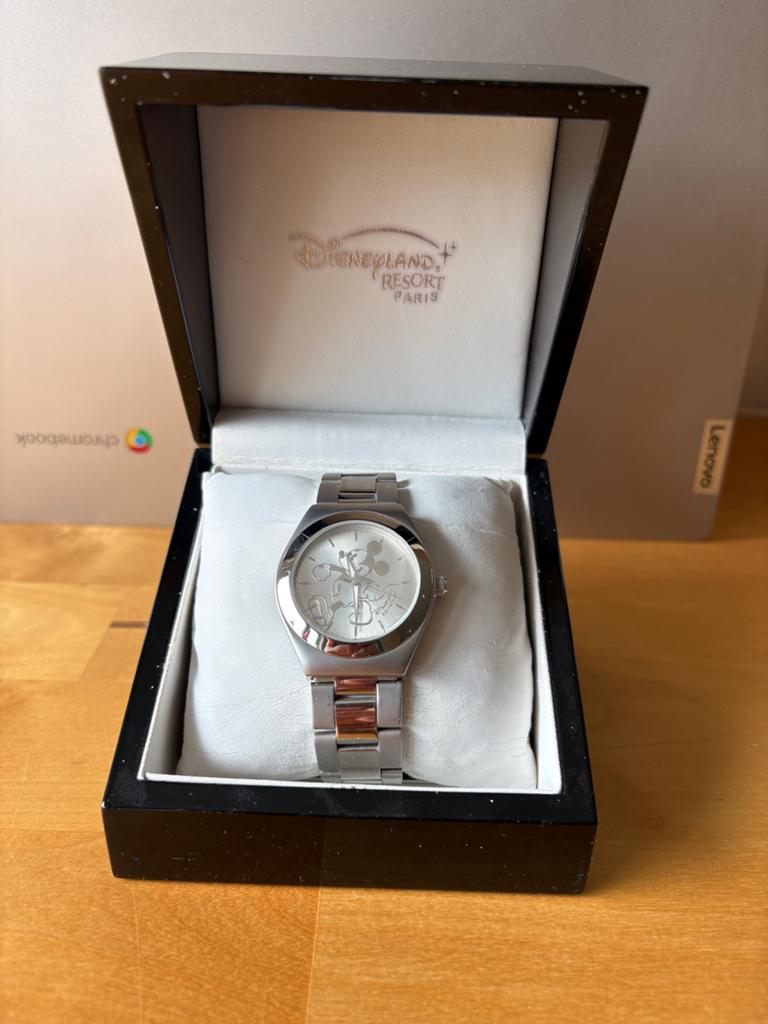 Disneyland Horloge Limited Edition Mickey Mouse, Staal, Staal, Polshorloge, Zo goed als nieuw