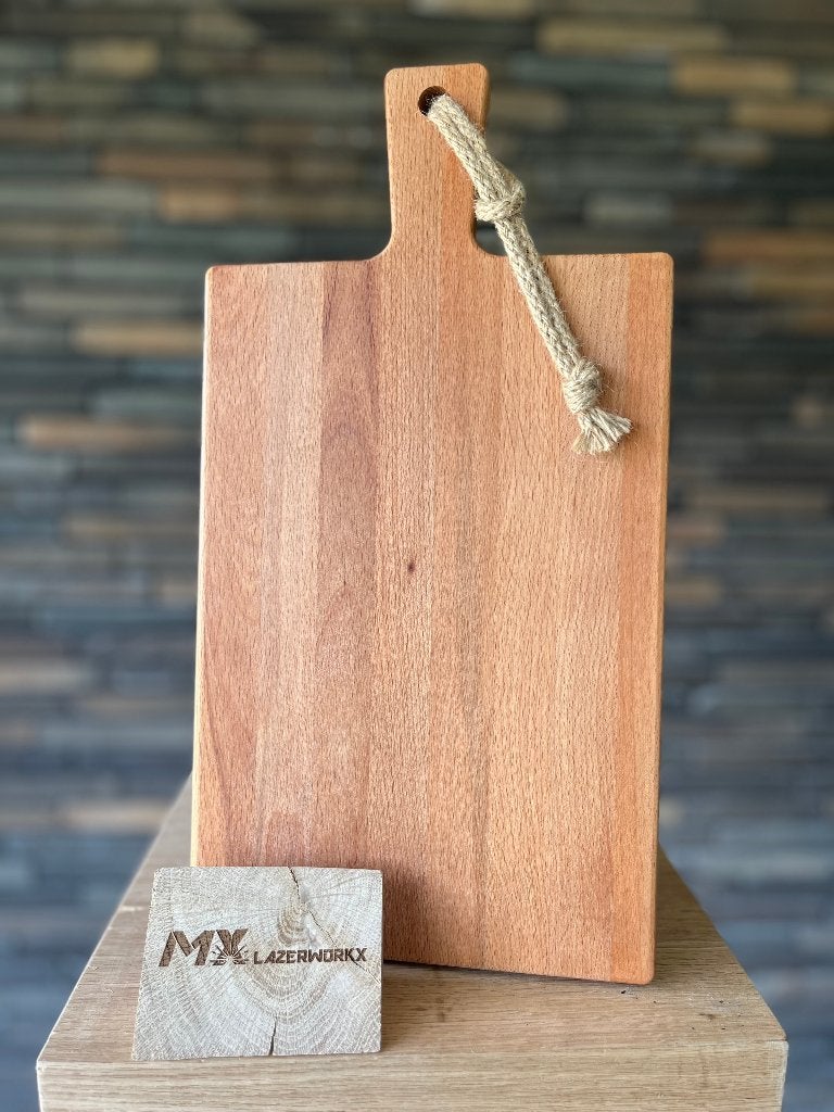 Beukenhout borrelplank, Ophalen of Verzenden, Nieuw, Rechthoekig, Hout