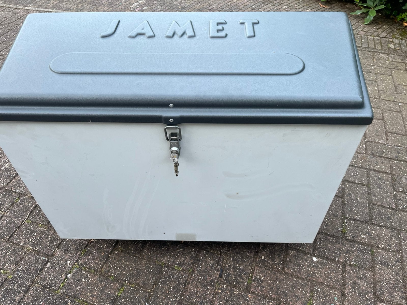 Disselbox voor aanhangwagen., Ophalen, Gebruikt