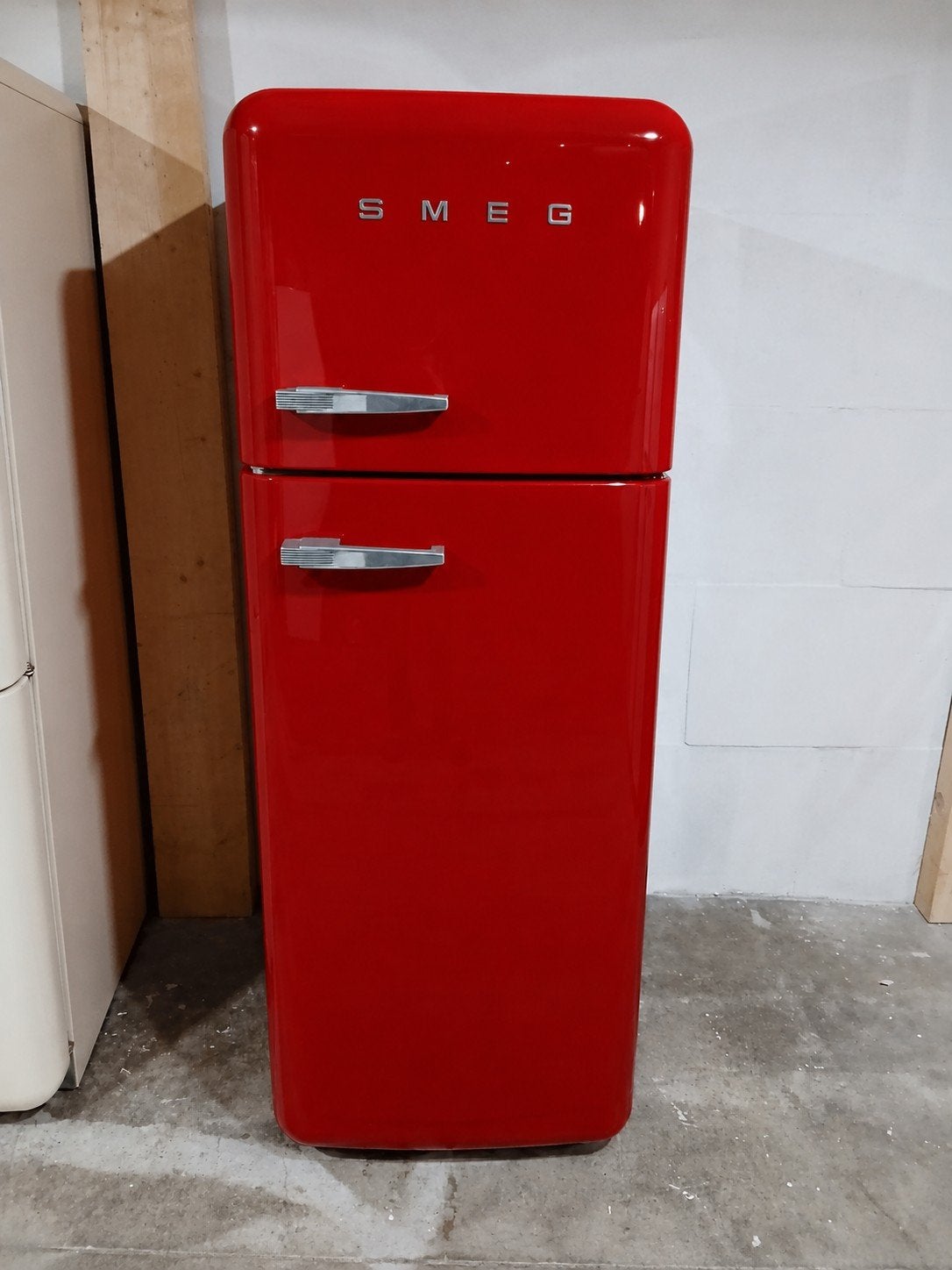 Smeg Koelkast met Vriesvak Rood