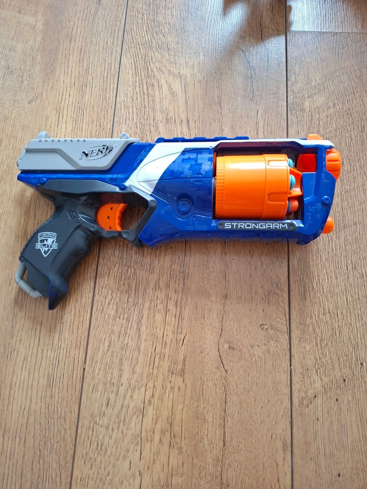 Nerf N-Strike Elite Strongarm Blaster, Ophalen of Verzenden, Gebruikt, Jongen of Meisje