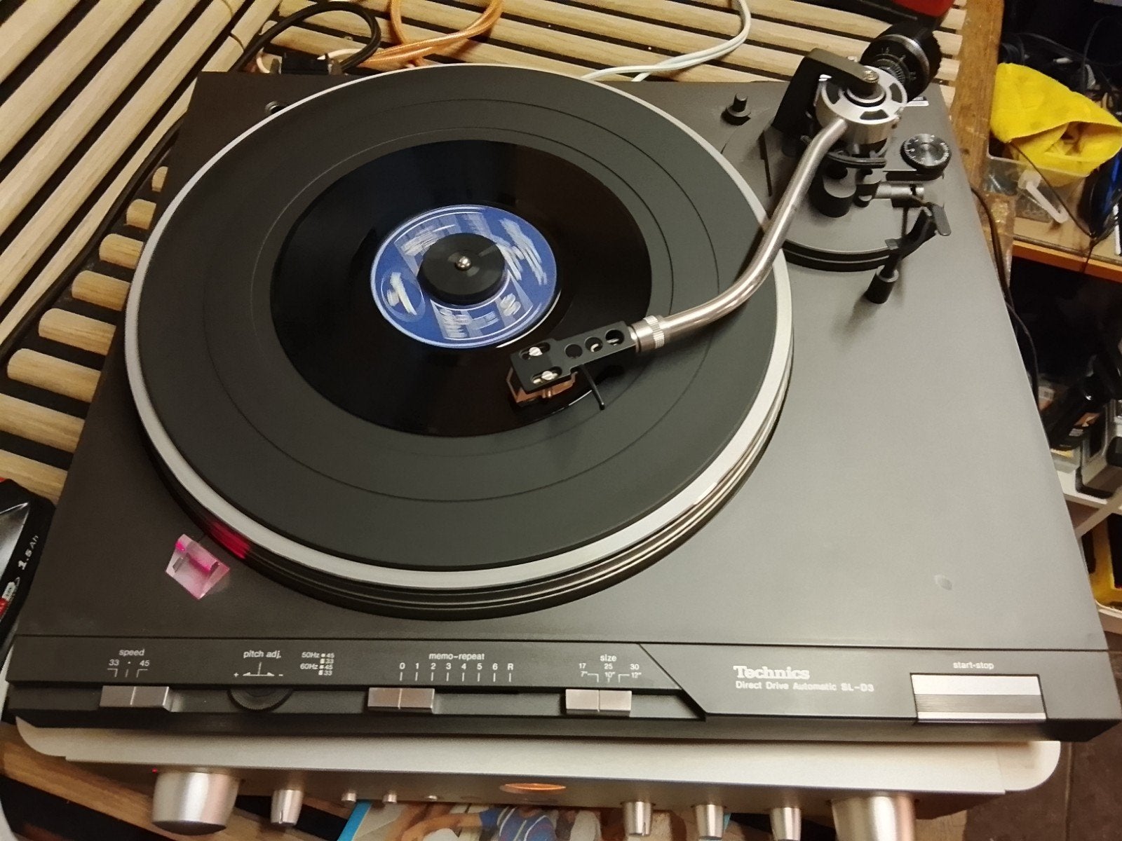 Technics SL-D3 Platenspeler - Werkt, maar met defecten, Ophalen of Verzenden, Niet werkend, Platenspeler, Technics