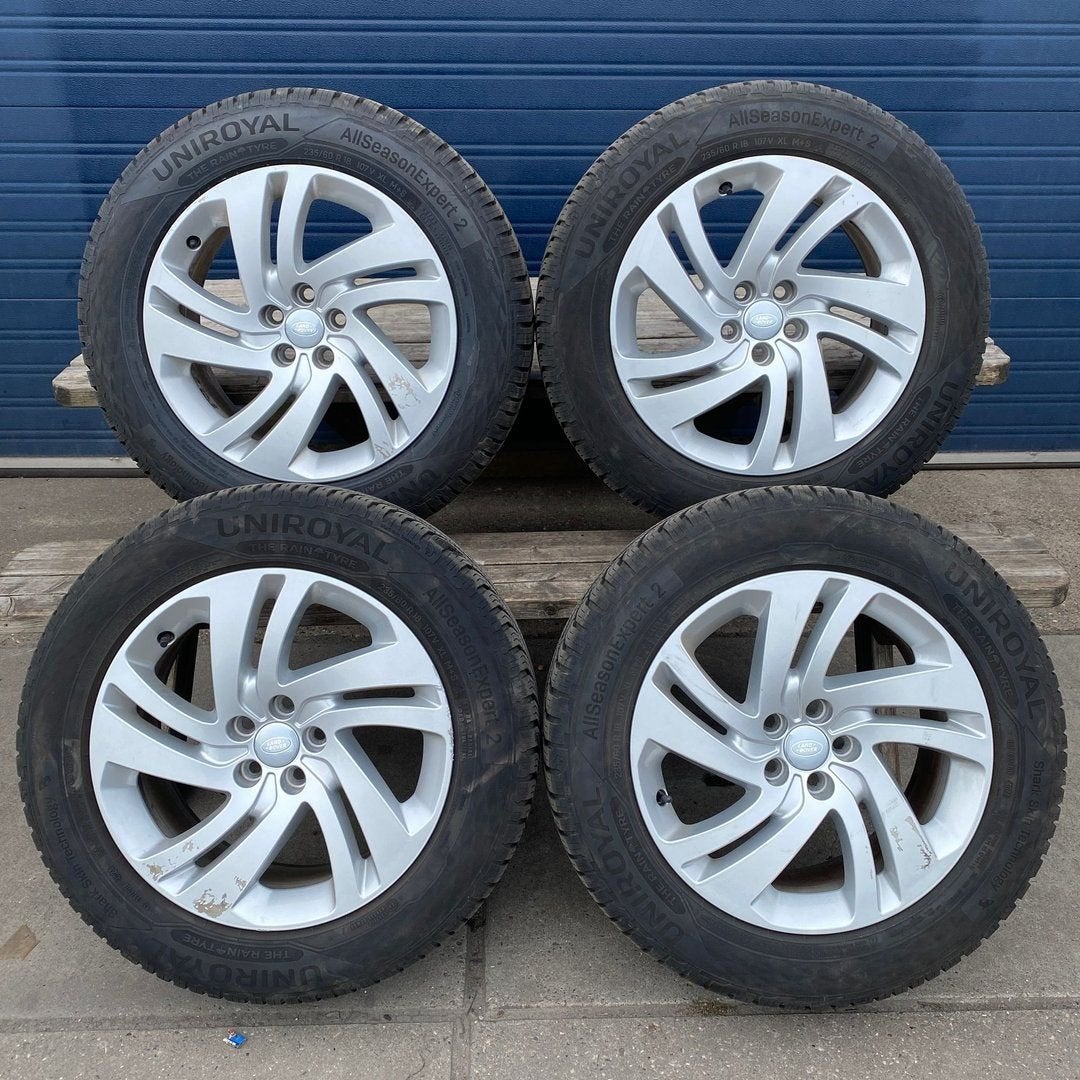 Land Rover Range Rover Evoque 235-60-18 5x108 - Set 10.04, Auto-onderdelen, Banden en Velgen, 18 inch, -, -, Banden en Velgen