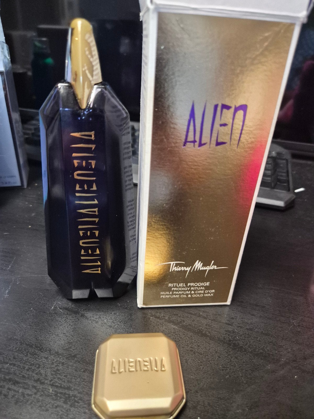 Thierry Mugler Alien Rituel Prodige Parfum Olie & Goud Wax, Ophalen of Verzenden, Nieuw