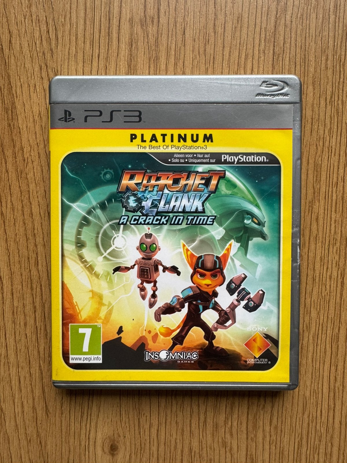 PS3 Ratchet & Clank A Crack In Time, Avontuur en Actie, 1 speler, Ophalen of Verzenden, Zo goed als nieuw