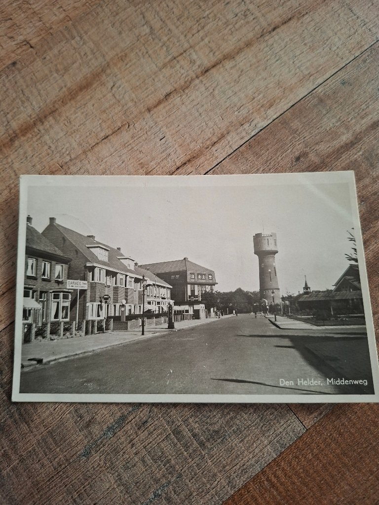 den helder, Ophalen of Verzenden, 1940 tot 1960, Gelopen, Noord-Holland