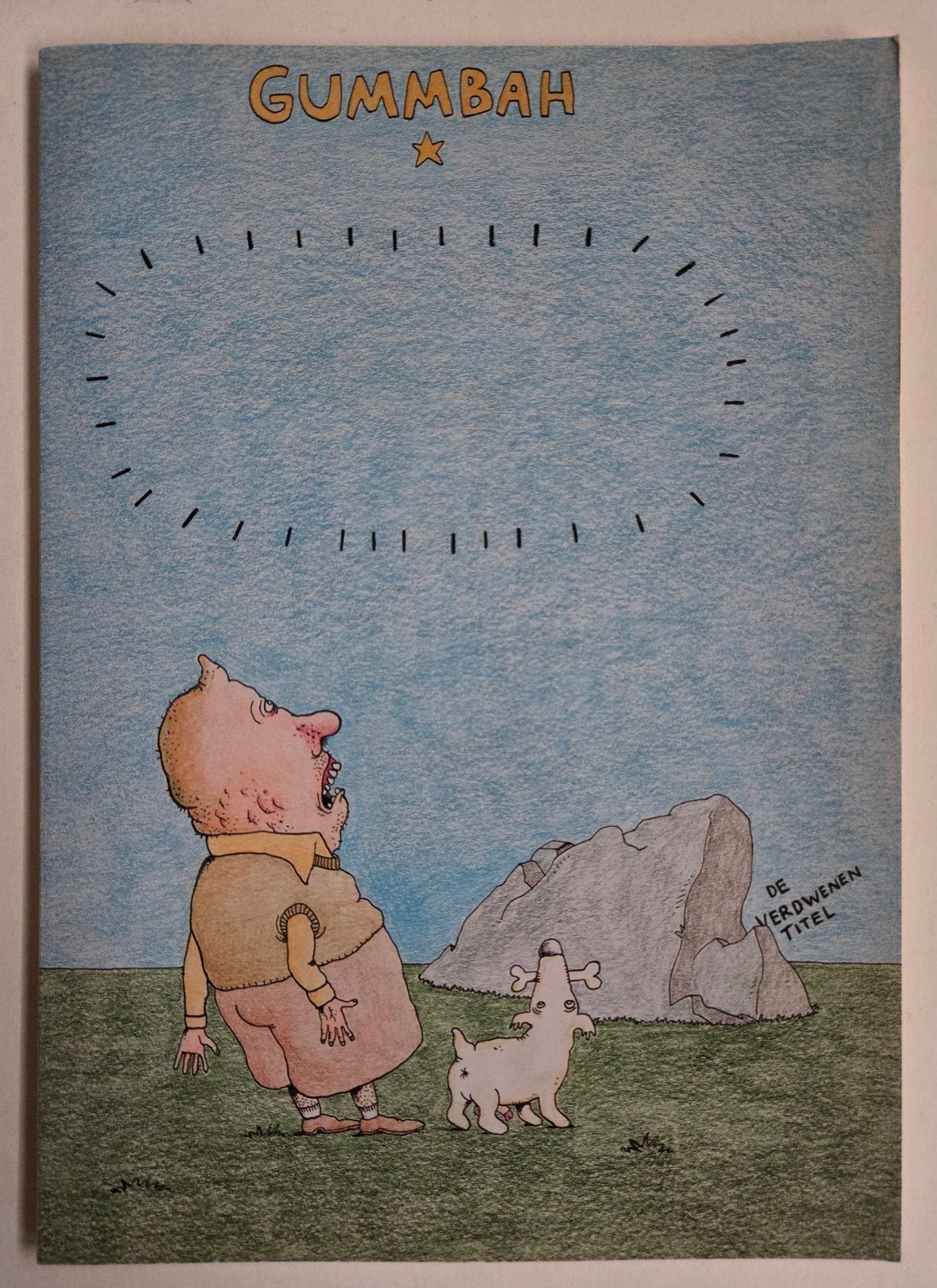 GUMMBAH - De Verdwenen Titel - Cartoons, Boeken, Ophalen of Verzenden, Zo goed als nieuw, Gumbbah, Cartoons
