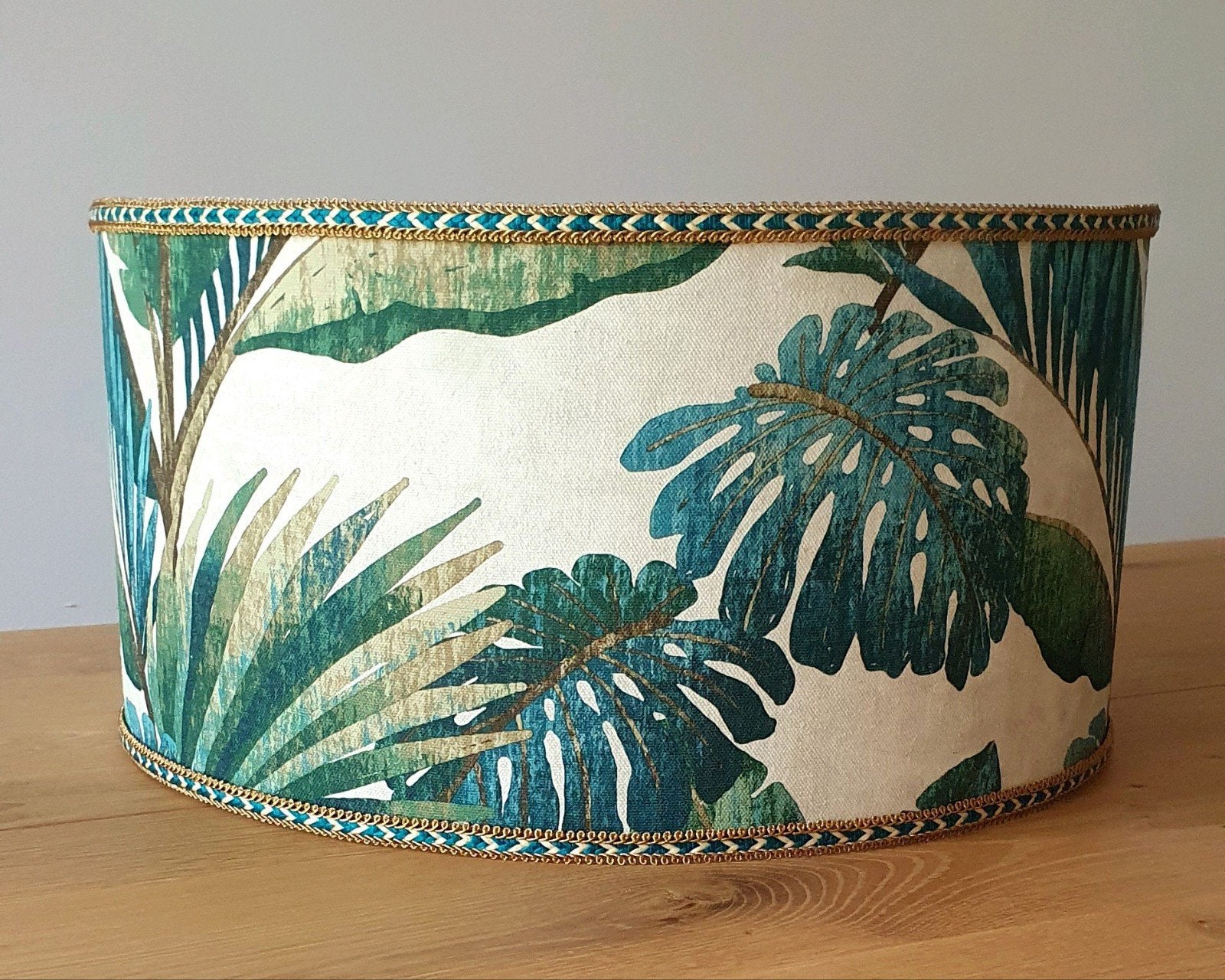 Nieuwe handgemaakte lampenkap, 40x20 cm, Ophalen of Verzenden, Nieuw, Rond, Minder dan 25 cm