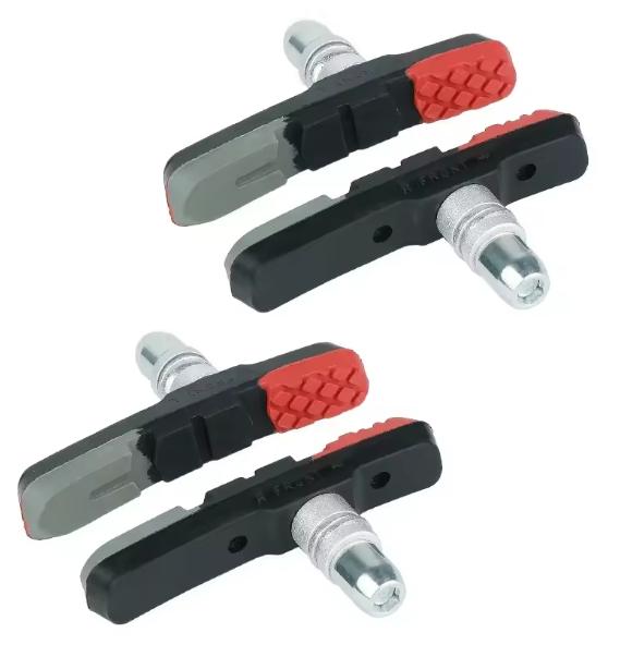 Nieuw remblokken set 4 - L70 mm, Fietsen en Brommers, Ophalen of Verzenden, Nieuw, Remmen, Aluminium