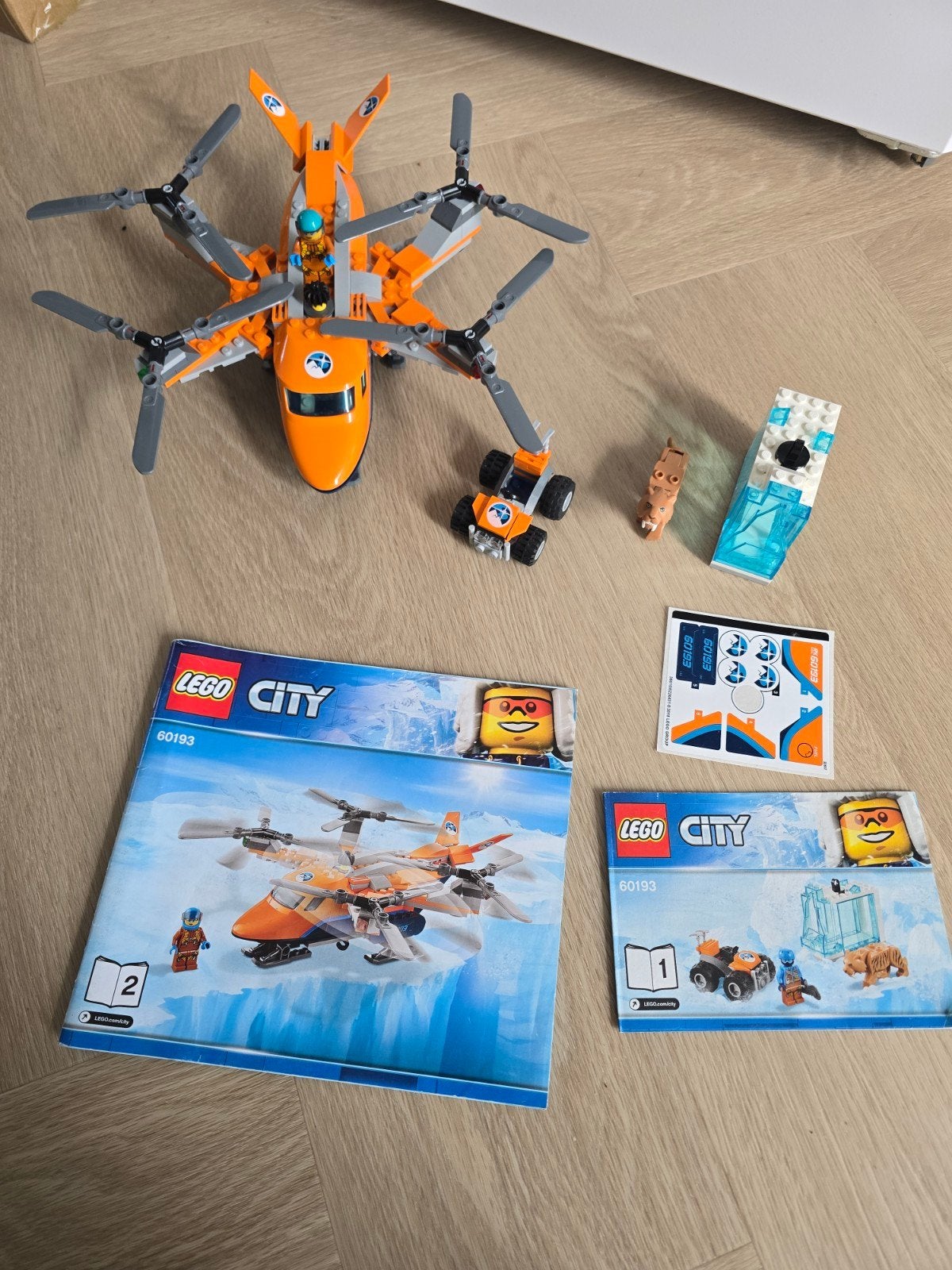 Lego City 60193 Arctische luchttransport, Compleet, City, Lego, Ophalen of Verzenden