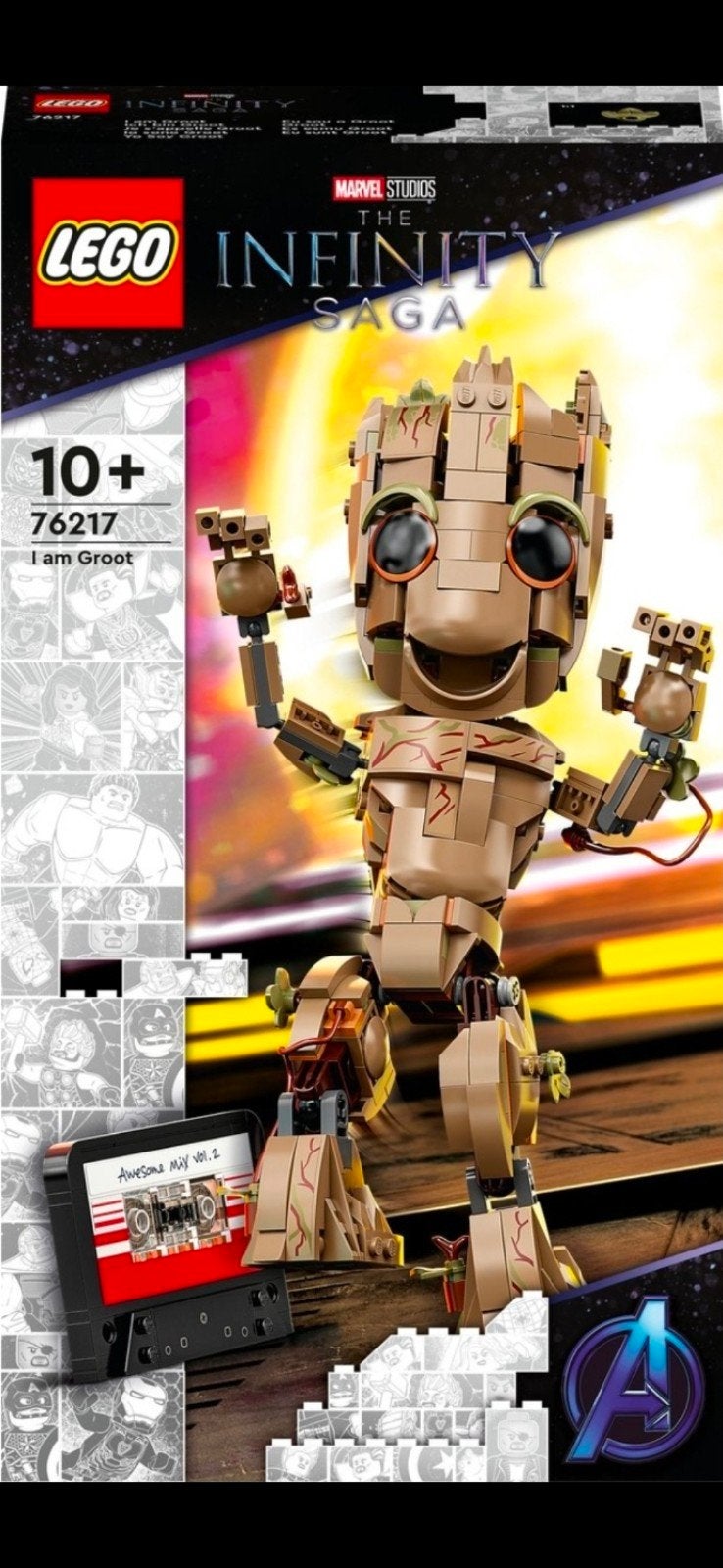 LEGO Marvel I Am Groot (76217) - Nieuw in doos, Ophalen of Verzenden, Nieuw