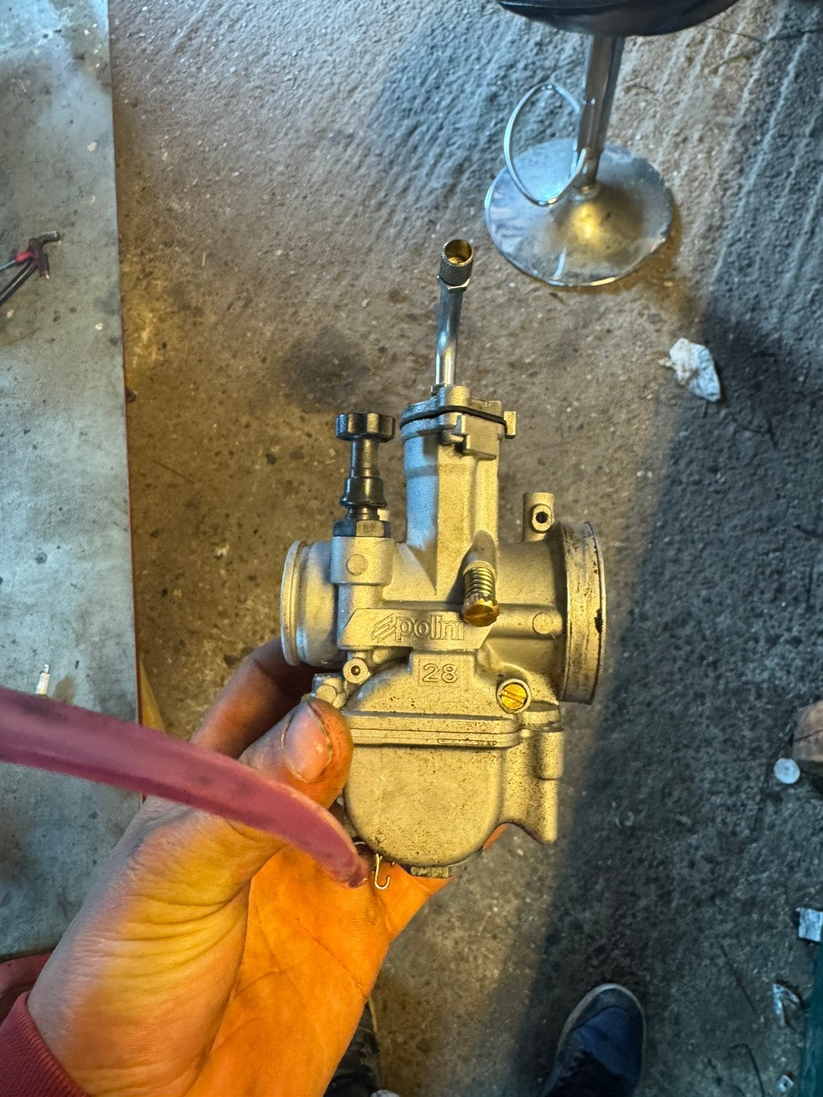 Polini 28 PWK carburateur, Ophalen of Verzenden, Zo goed als nieuw