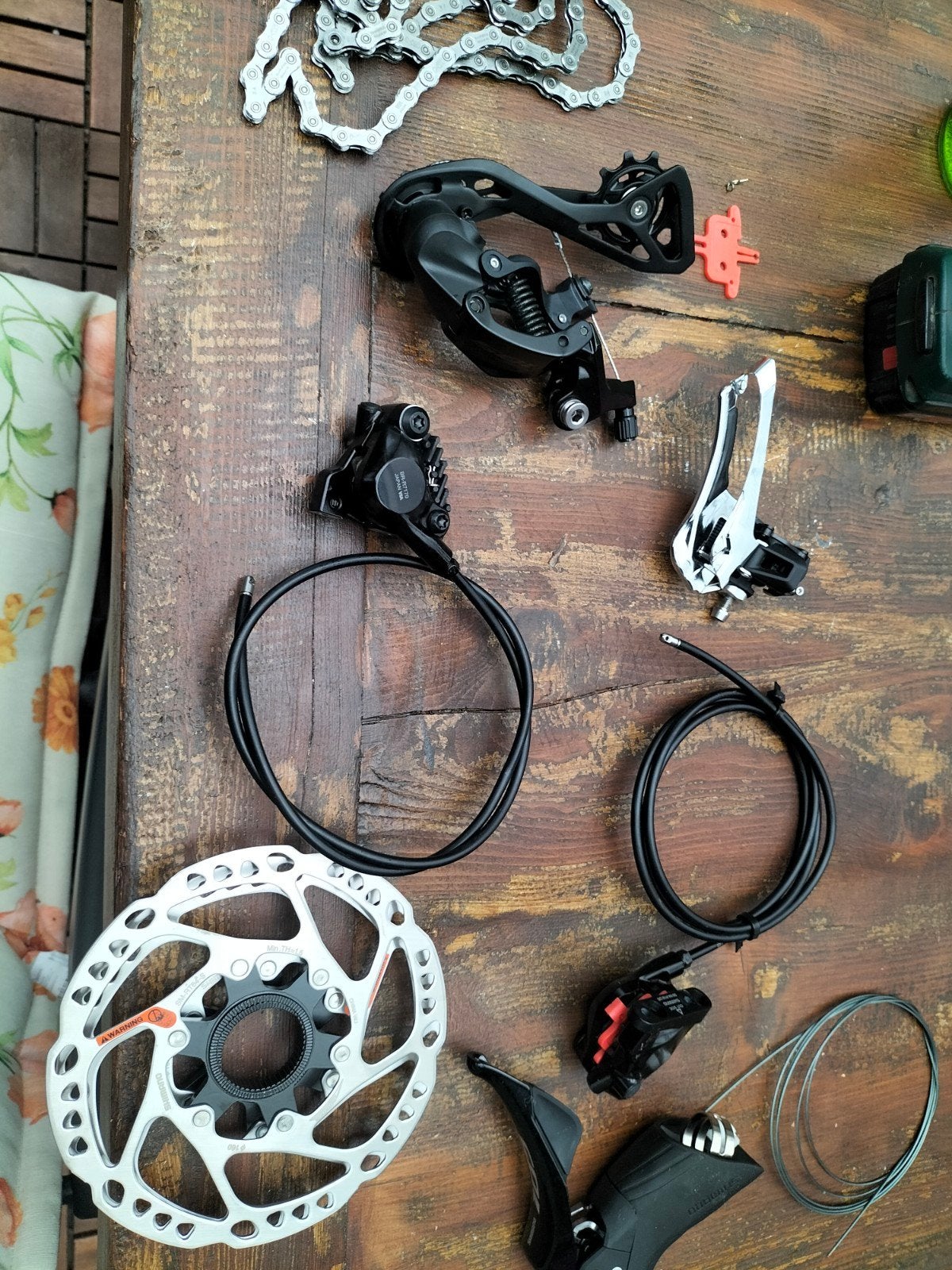 Nieuwe 12 speed 105 mechanische onderdelen .., Ophalen of Verzenden