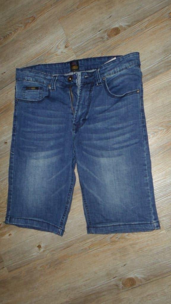Mario Russo korte jeans maat L, Ophalen of Verzenden, Gedragen, Blauw, Overige jeansmaten
