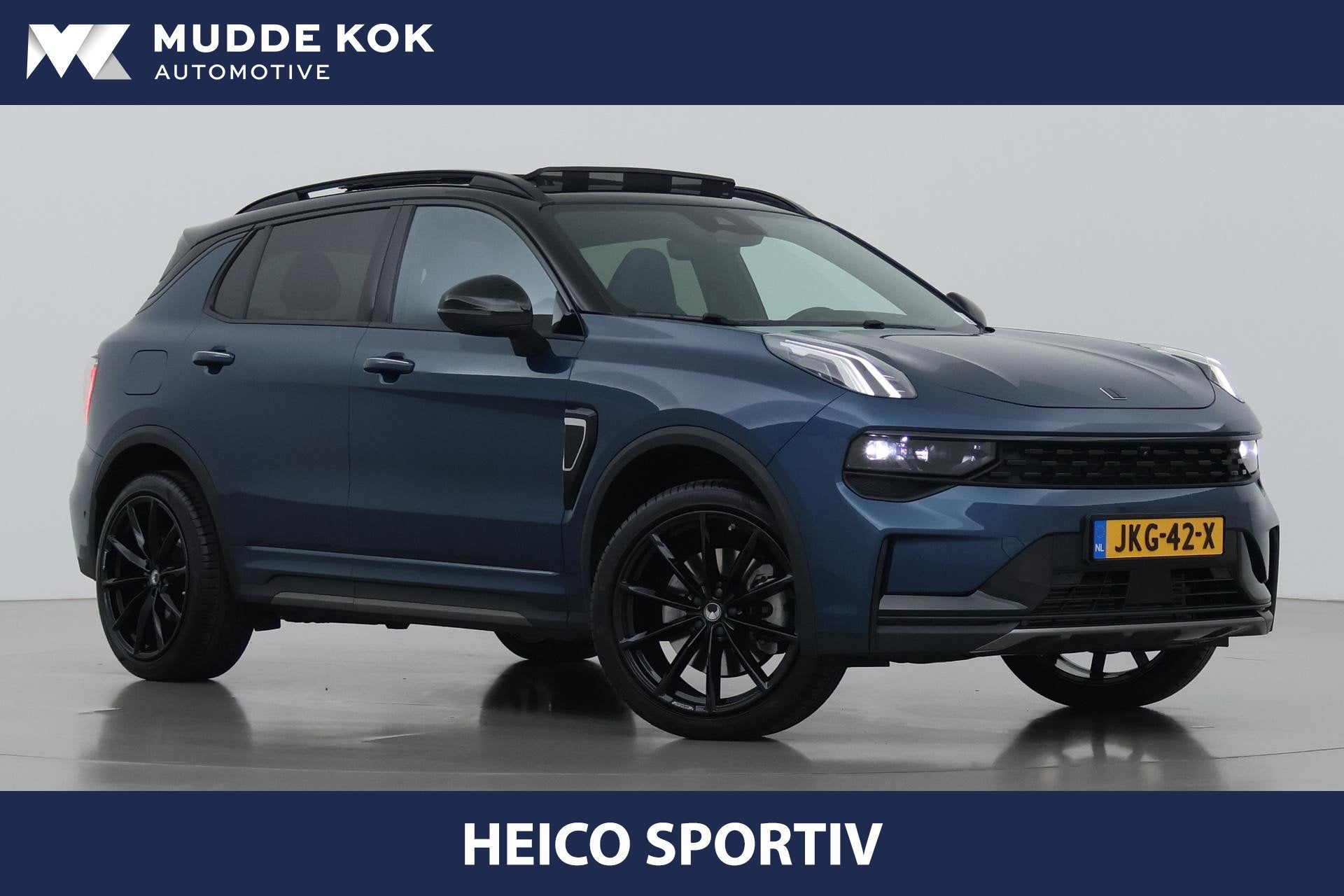 Lynk & Co 01 1.5 HEICO | ACC | Trekhaak | 20 Inch | Zwarte a, Auto's, Stof, Euro 6, Blauw, Plug-in hybride