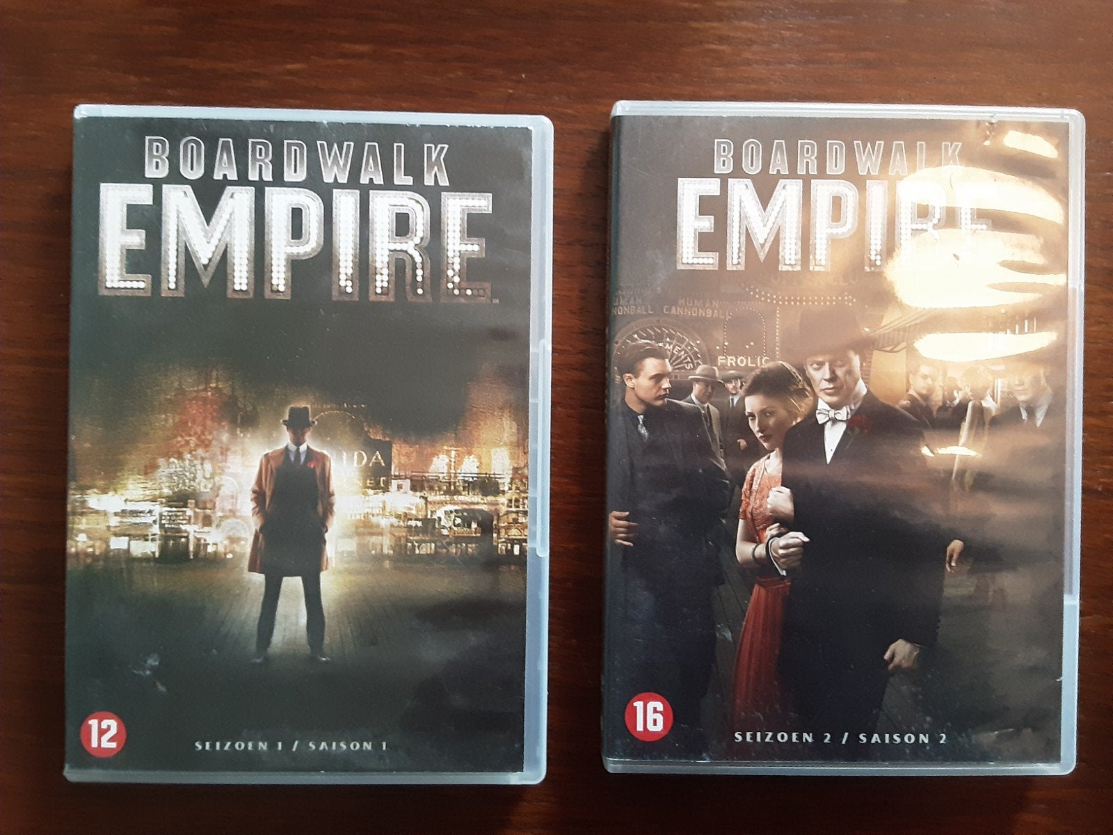 Boardwalk Empire Seizoen 1 & 2 DVD Boxset, Cd's en Dvd's, Vanaf 16 jaar, Misdaad, Ophalen of Verzenden, Inclusief doosje