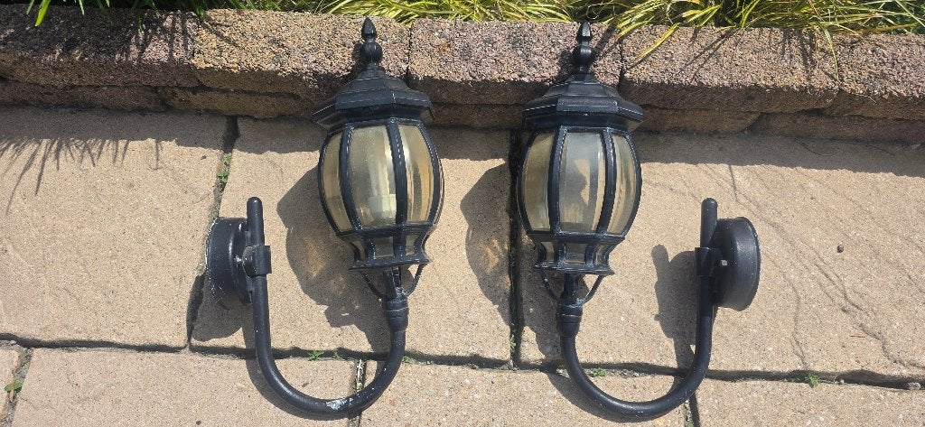 Tuinlantaarns, Ophalen, Gebruikt, Staal, Wandlamp