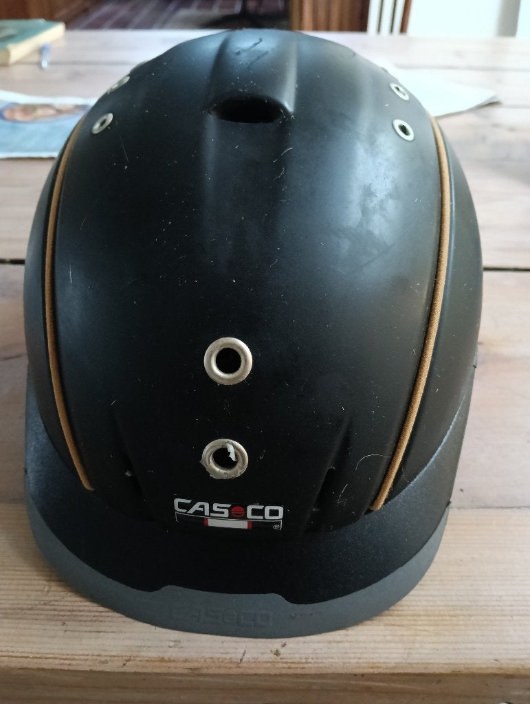 casco paardrijhelm, maat m 55/59 cm, paardrijcap, Ophalen, Gebruikt, Dressuur, Overige merken