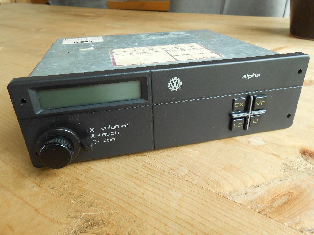 blaupunkt vw volkswagen alpha radio FM 12V origineel!, Ophalen of Verzenden, Gebruikt